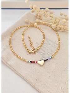 Atelier MIU Pozłacany naszyjnik - dł. 45 cm rozmiar: onesize. Żółte naszyjniki Atelier MIU, pozłacane. Za 34,99 zł.