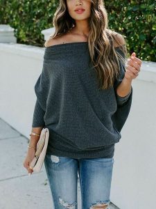 Milan Kiss Bluzka w kolorze antracytowym rozmiar: S. Czarne bluzki Milan Kiss, s, bez wzorów, bez kołnierzyka, bez ramiączek. Za 152,99 zł.