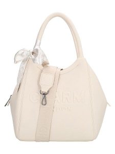 Charm Torebka "Bond Street" w kolorze beżowym - 30 x 24,5 x 17 cm rozmiar: onesize. Brązowe torebki klasyczne Charm, bez wzorów, z materiału, przez ramię, bez dodatków. Za 100,99 zł.