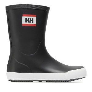 Kalosze Helly Hansen. Czarne kalosze Helly Hansen, bez wzorów. Za 219,99 zł.