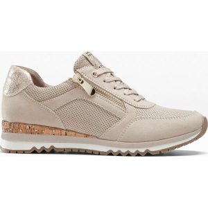 Sneakersy Marco Tozzi. Czerwone buty sportowe bonprix, bez wzorów, bez zapięcia. Za 249,99 zł.