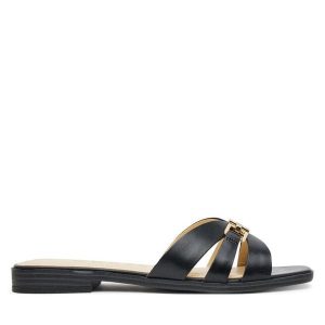 Klapki Guess. Czarne klapki Guess, z aplikacjami, bez obcasa. Za 249,99 zł.