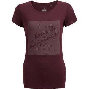 T-shirt damski TSD609 - burgund - Outhorn. T-shirty marki Outhorn. W wyprzedaży za 29,99 zł.