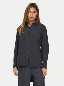 JDY Koszula Kenta 15268316 Czarny Regular Fit. Czarne koszule JDY, m, bez wzorów, z syntetyku, bez kołnierzyka, bez ramiączek. Za 69,99 zł.