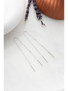 Heliophilia Srebrne kolczyki rozmiar: onesize. Szare kolczyki Heliophilia, srebrne. Za 55,45 zł.