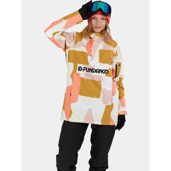 Anorak Damski Fundango Birch ECO Logo. Białe kurtki FUNDANGO, na zimę, bez wzorów, bez kaptura. Za 599,90 zł.