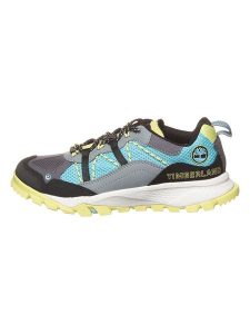 Timberland Buty "Garrison" w kolorze szaro-turkusowym do biegania rozmiar: 37. Szare buty sportowe Timberland, bez wzorów, bez zapięcia, do biegania. Za 162,49 zł.