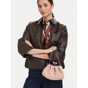 Torebka Weekend Max Mara. Czerwone torebki klasyczne Weekend Max Mara, bez wzorów, bez dodatków. Za 693,99 zł.