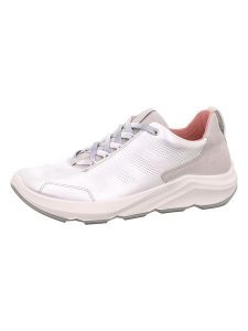Legero Skórzane sneakersy "Bliss" w kolorze srebrnym rozmiar: 39. Szare trampki Legero, bez wzorów, bez zapięcia. Za 289,88 zł.