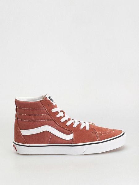 Vans Skórzane sneakersy "SK8-Hi" w kolorze brązowym rozmiar: 44,5. Brązowe trampki Vans, bez wzorów, za kostkę, bez zapięcia. Za 166,49 zł.