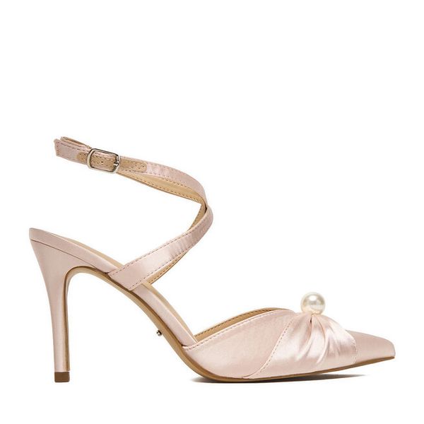 Szpilki DeeZee. Czerwone szpilki DeeZee, bez wzorów, bez obcasa. Za 149,99 zł.