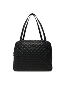 Guess Torba Giully TravelTWQN87 48916 Czarny. Czarne torebki klasyczne Guess, z aplikacjami, ze skóry, bez dodatków. Za 649,99 zł.