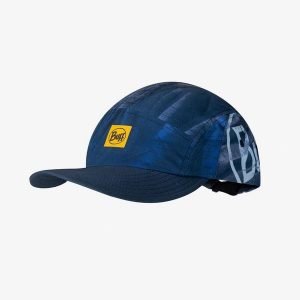 Czapka Buff 5 Panels Go Cap. Niebieskie czapki Buff, bez wzorów, sportowe. Za 148,30 zł.