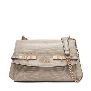 Torebka Guess. Brązowe torebki wieczorowe Guess, z aplikacjami, bez dodatków. Za 589,99 zł.