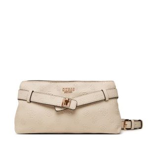 Torebka Guess. Brązowe listonoszki Guess, z aplikacjami, bez dodatków. Za 544,99 zł.