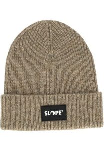 Czapka Slope Andie. Brązowe czapki SLOPE, bez wzorów, z materiału, eleganckie. Za 150,00 zł.