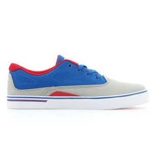 Buty DC Sultan Tx W ADBS300079 Bpy niebieskie. Niebieskie trampki bez wzorów, z materiału, bez zapięcia. Za 316,64 zł.