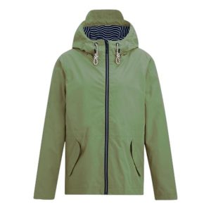 Damska Kurtka Bayletta Grid Distress Waterproof Jacket. Zielone kurtki Regatta, bez wzorów, bez kaptura. Za 269,99 zł.