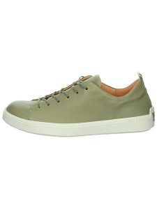 Think! Skórzane sneakersy "Turna" w kolorze khaki rozmiar: 41. Brązowe trampki Think, bez wzorów, ze skóry, bez zapięcia. Za 484,45 zł.