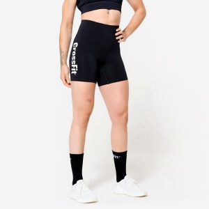 Spodenki fitness damskie CrossFit®. Szorty NORTHERN SPIRIT, bez wzorów, sportowe, z podwyższonym stanem. Za 149,99 zł.