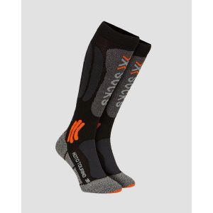 Skarpety X-SOCKS MOTOTOURING LONG 4.0. Czarne skarpetki X-Socks, bez wzorów. W wyprzedaży za 160,00 zł.