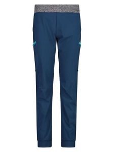 Cmp Spodnie wspinaczkowe w kolorze granatowym rozmiar: 40. Niebieskie spodnie dresowe CMP, bez wzorów, z materiału, outdoorowe. Za 164,02 zł.