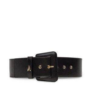 Pasek Damski Patrizia Pepe. Czarne paski Patrizia Pepe, bez wzorów. Za 399,99 zł.