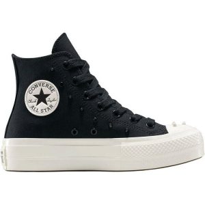 Buty sportowe damskie Converse Chuck Taylor All Star Lift. Czarne buty trekkingowe Converse, bez zapięcia. Za 427,52 zł.