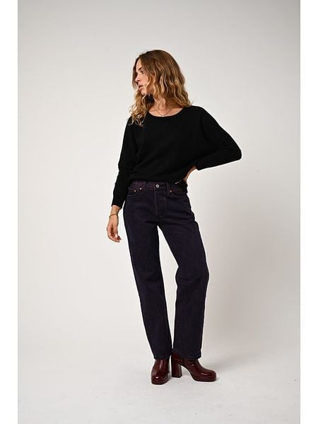 AUTHENTIC CASHMERE Kaszmirowy sweter "Goléon" w kolorze czarnym rozmiar: XL. Czarne swetry oversize AUTHENTIC CASHMERE, xl, bez wzorów, z kaszmiru, bez ramiączek. Za 369,99 zł.