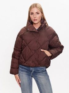 ONLY Kurtka przejściowa Carol 15271107 Brązowy Regular Fit. Brązowe kurtki ONLY, xl, bez wzorów, z syntetyku, bez kaptura. Za 279,99 zł.