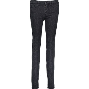 Dżinsy "Joi" - Skinny fit - w kolorze antracytowym. Szare jeansy marki Replay, z aplikacjami. W wyprzedaży za 282,95 zł.