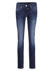 Herrlicher Dżinsy "Touch" - Slim fit - w kolorze granatowym rozmiar: W27/L30. Niebieskie jeansy Herrlicher, bez wzorów. Za 173,99 zł.
