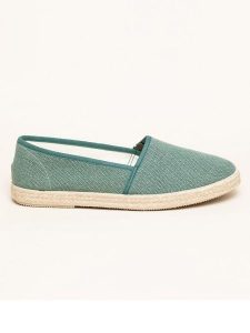 Kitz-pichler Espadryle "Camping Linen uni V" w kolorze zielonym rozmiar: 40. Zielone espadryle Kitz-Pichler, bez wzorów, z materiału, bez obcasa. Za 152,99 zł.