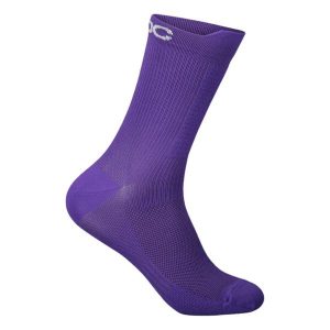 Skarpety kolarskie POC Lithe MTB Sock Mid. Brązowe skarpetki POC, bez wzorów, z elastanu. Za 112,00 zł.