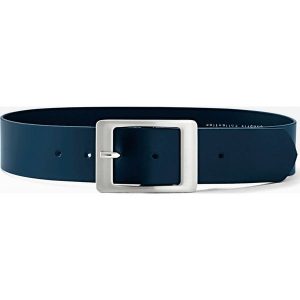 Pasek skórzany. Niebieskie paski bonprix, bez wzorów, klasyczne. Za 64,99 zł.