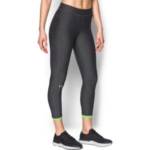 Legginsy damskie Under Armour HG Armour Ankla Crop 7/8. Szare legginsy Under Armour, bez wzorów. Za 229,00 zł.
