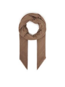 Elisabetta Franchi Szal SC-14F-61E2-229 Beżowy. Brązowe rękawiczki Elisabetta Franchi, bez wzorów, z wiskozy. Za 559,99 zł.