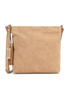 Lasocki Torba LSK-K-042-06 Beżowy. Brązowe listonoszki Lasocki, bez wzorów, z poliesteru, bez dodatków. Za 179,99 zł.