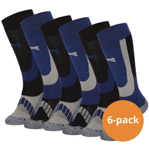 Skarpety narciarskie Xtreme, 6 par, Multi Niebieski. Niebieskie skarpetki XTREME SOCKSWEAR, bez wzorów. Za 499,99 zł.