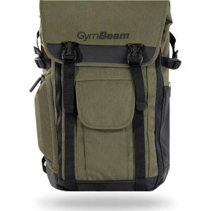 Plecak Adventure GymBeam military green. Zielone plecaki GYMBEAM. Za 151,90 zł.