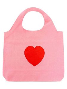 Zwillingsherz Shopper bag w kolorze janoróżowym - 57 x 49 cm rozmiar: onesize. Różowe shopper bag Zwillingsherz, bez wzorów, z materiału, bez dodatków. Za 60,99 zł.