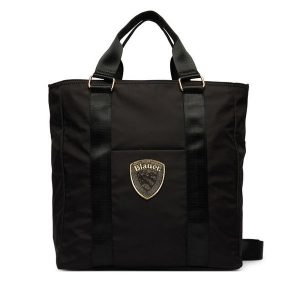 Torebka Blauer. Czarne torebki klasyczne Blauer, bez wzorów, bez dodatków. Za 379,99 zł.