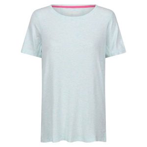 Damska Koszulka Ballyton. Niebieskie bluzki Regatta, xl, bez wzorów, sportowe, bez kołnierzyka, bez ramiączek. Za 44,99 zł.