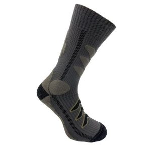 Skarpety myśliwskie unisex Tagart Track Kevlar strefowa konstrukcja. Zielone skarpetki tagart, bez wzorów. Za 58,00 zł.