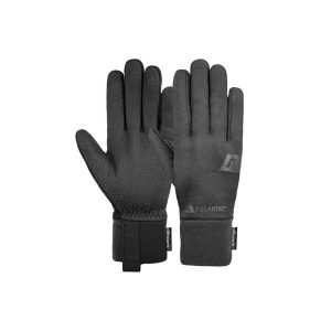 Rękawice narciarskie Reusch Power Stretch® Touch-Tec. Czarne rękawiczki REUSCH, bez wzorów. Za 198,50 zł.