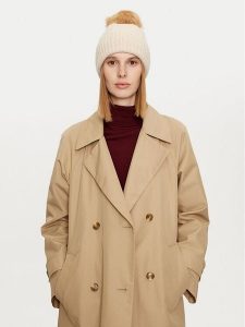 ONLY Czapka Kate 15297982 Biały. Białe czapki ONLY, bez wzorów, z materiału. Za 69,99 zł.