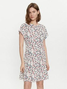 Tommy Hilfiger Sukienka codzienna WW0WW42441 Kolorowy Regular Fit. Kombinezony TOMMY HILFIGER, bez wzorów, z wiskozy, bez kołnierzyka, bez ramiączek. Za 419,99 zł.