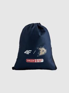 4F Plecak-worek 4F x Dziki Warszawa 2025/26 - granatowy Uniwersalny. Niebieskie plecaki 4f. Za 99,99 zł.