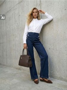Bawełniana koszula regular fit ze stójką - biały. Białe koszule Sinsay, l, bez wzorów, z bawełny, bez kołnierzyka, bez ramiączek. Za 39,99 zł.