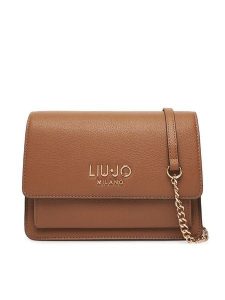 Liu Jo Torebka Ecs M Crossbody AF5152 E0058 Brązowy. Brązowe torebki wieczorowe Liu Jo, bez wzorów, ze skóry, bez dodatków. Za 459,99 zł.